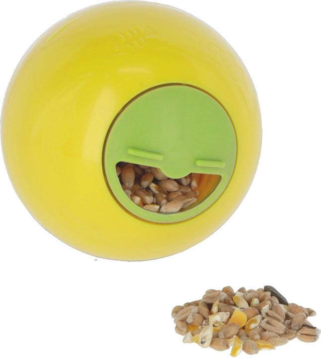 Kerbl Palla per polli, ø 7,5 cm, giallo