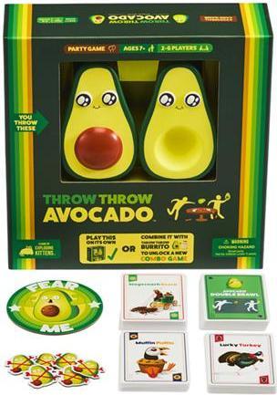 Actual product image Asmodée Throw Throw Avocado - A Dodgeball Card Game (EKTTACORE1) (English)