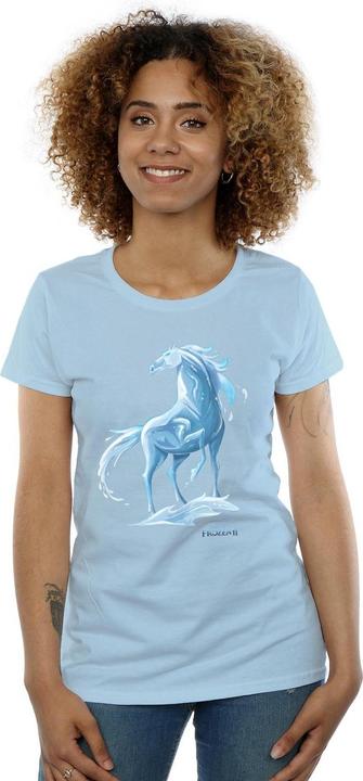 Actual product image Disney Womens/Ladies Frozen 2 Nokk The Water Spirit Cotton T-Shirt (S)