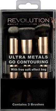 Produktbild Makeup Revolution Brushes Ultra Metals Go Contouring (Set)