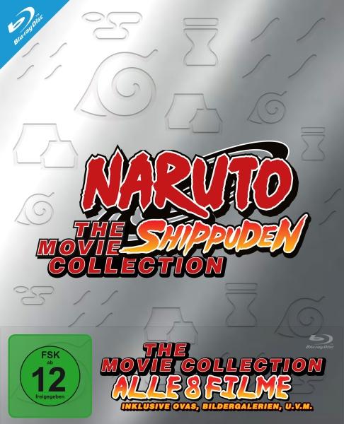 Actual product image Naruto Shippuden - The Movie Collection (8 Blu-rays)