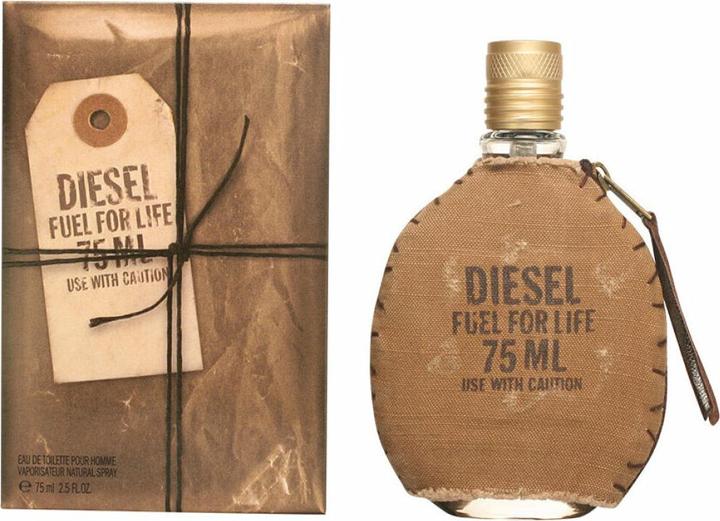 Actual product image Diesel fuel for life (Eau de toilette, 75 ml)