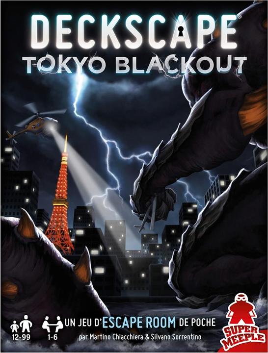 Image du produit Super Meeple Deckscape 11 - Blackout à Tokyo (f) (Français)