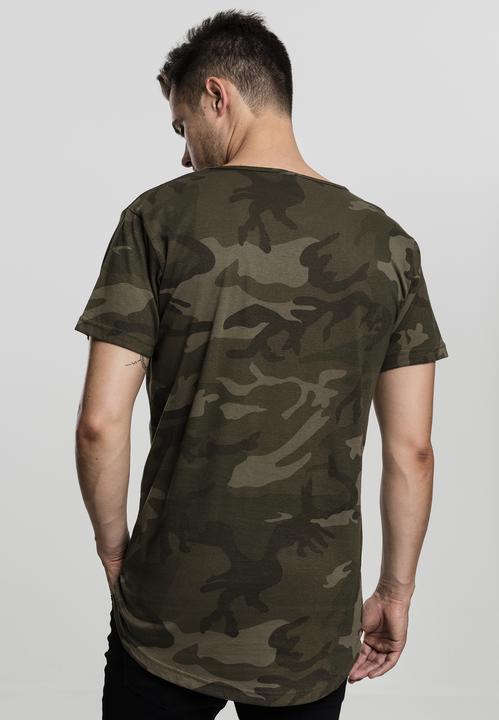 Produktbild Urban Classics Camo Shaped Long Tee (S)