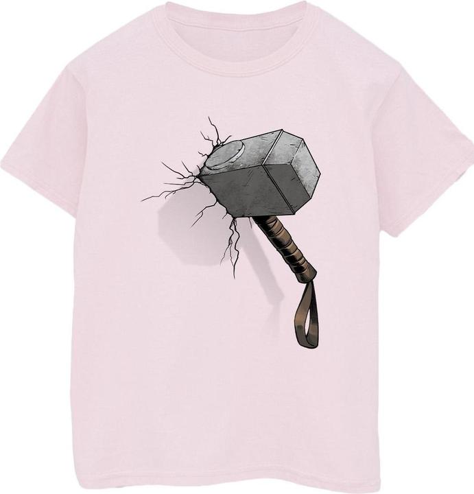 Produktbild Marvel Thor Hammer Crack TShirt (L)