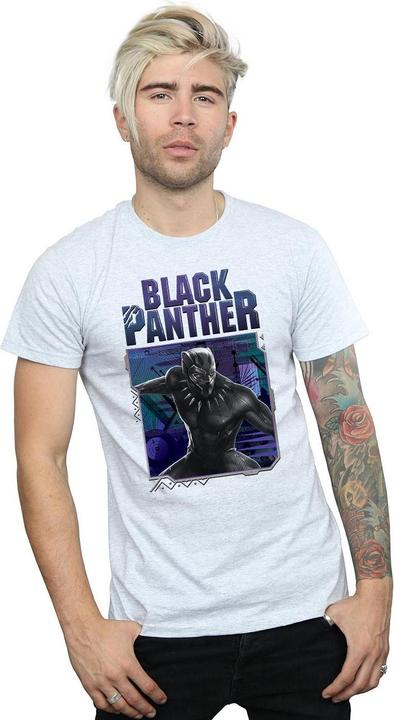 Image du produit Mens Black Panther Tech Badge T-Shirt (L)