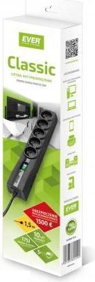 Image du produit Ever CLASSIC Protection contre les surtensions (5 x, CEE 7/6, 1.50 m)
