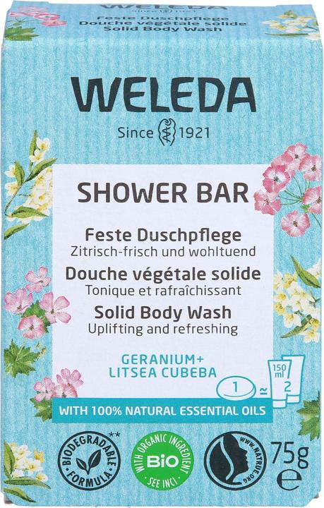Productafbeelding Weleda Douchebar Geranium + Litsea Cubera