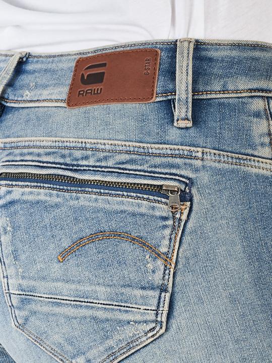 Produktbild G-Star Midge Zip Mid Skinny Jeans vintage aged destroy (W25/L28)