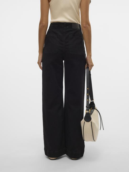 Produktbild Vero Moda VMKAYLA Hohe Taille Weiter Beinschnitt Jeans Weit geschnitten (W28/L32)