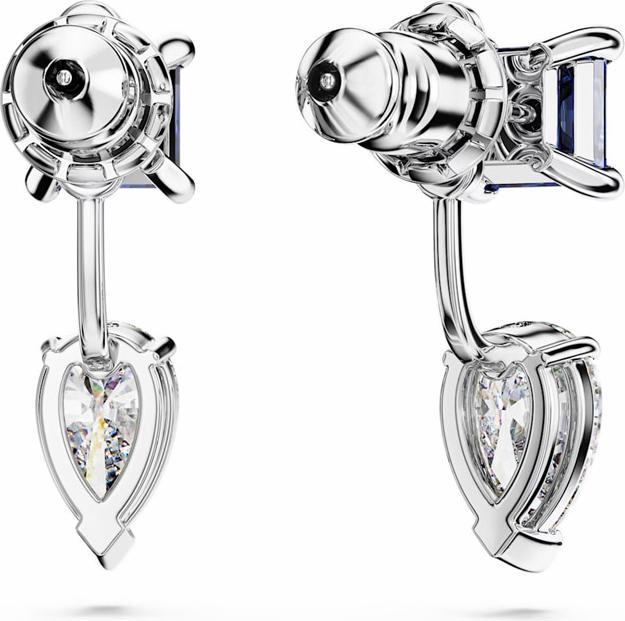 Produktbild Swarovski Mesmera Ohrring Jackets Verschiedene Schliffe Abnehmbar Blau (Swarovski Metall)