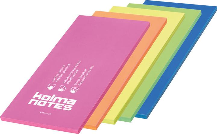 Image du produit Kolma Notes adhésives 99 x 210 mm statiques berry (99 x 210 mm)