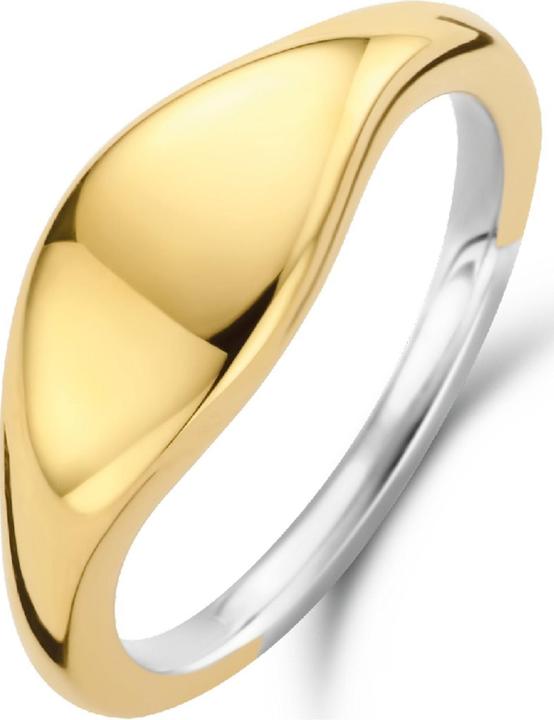 Actual product image Ti Sento Milano Ring Geometry gold-plated 12223SY (56, 925 Silver)