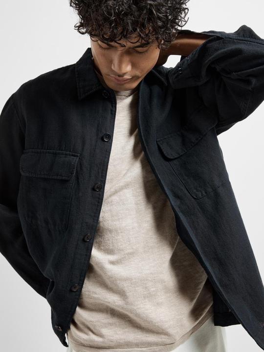Image du produit Slhmads-Linen Overshirt Ls Noos (XL)