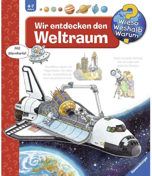 Produktbild Ravensburger Wir entdecken den Weltraum (Deutsch, Peter Nieländer, Andrea Erne, 2014)