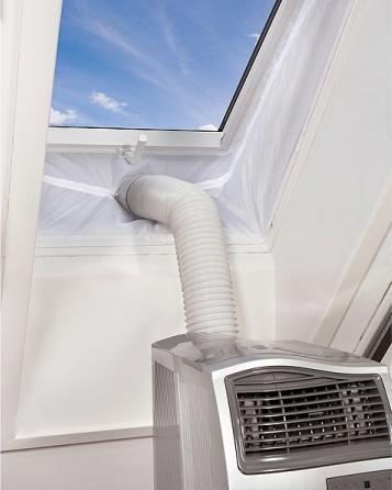 Image du produit Sichler Joint de fenêtre d'évacuation d'air pour climatiseurs mobiles