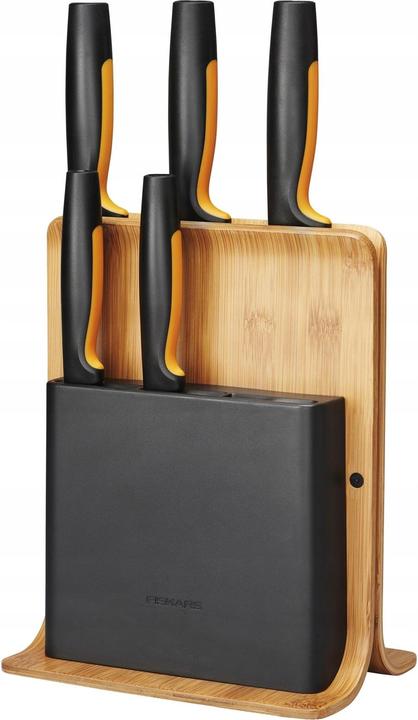 Actual product image Fiskars Functional Form 5 knife set with stand