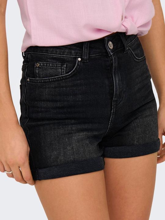 Image du produit Only ONLJOSEPHINE Hohe Taille Normal geschnitten Jeans-Shorts Jeans-Shorts (L)