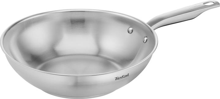 Immagine prodotto Tefal Padella wok Virtuoso (28 cm, Wok, Acciaio inossidabile)