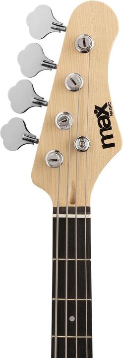 Produktbild Max E-Bass GigKit Schwarz/Weiss (E-Bass, Basswood)