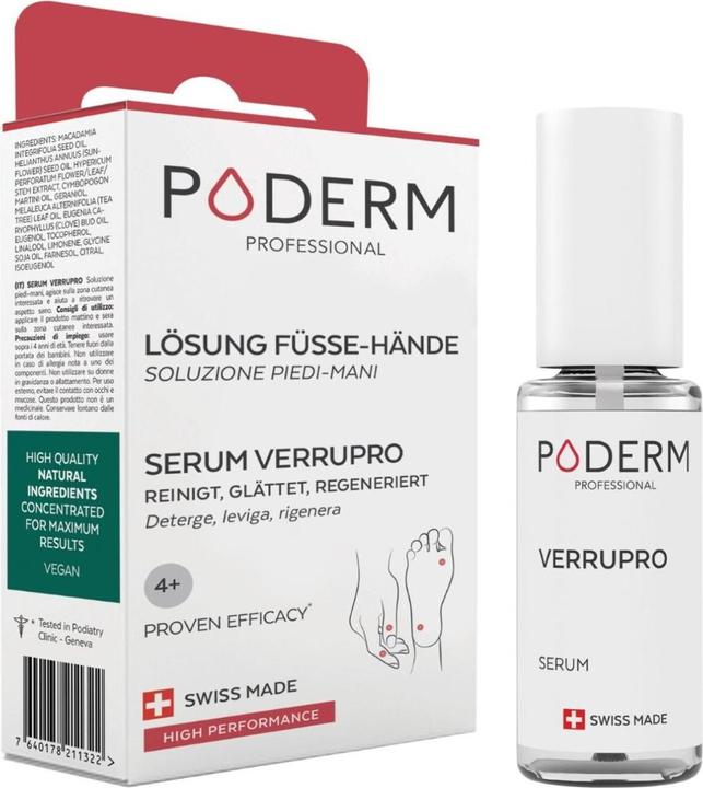 Poderm Lösung für Hände und Füsse Lös (Fussdeodorant & -puder, 6 ml)