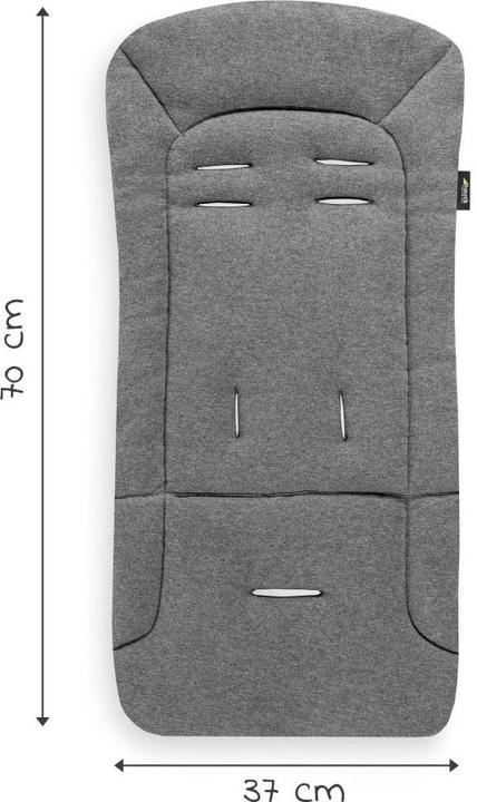 Produktbild Hauck Pushchair Seat Liner Charcoal