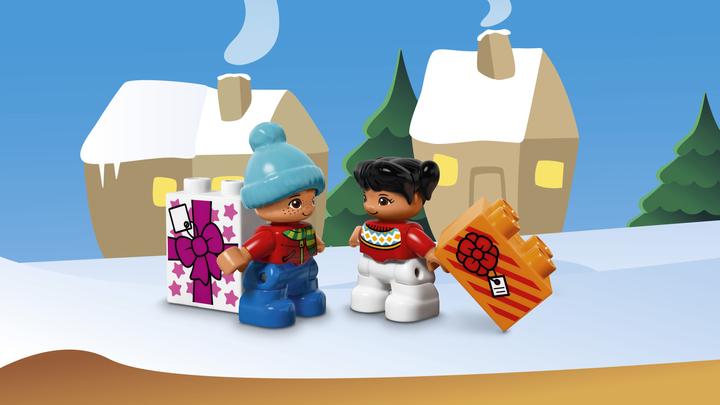 Produktbild LEGO Winterspass mit dem Weihnachtsmann (10837)
