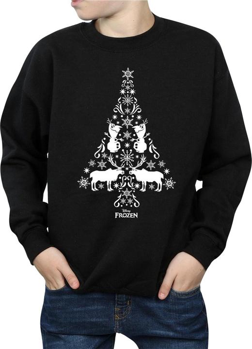 Actual product image Disney Boys Frozen Christmas Tree Sweatshirt (152, 158)