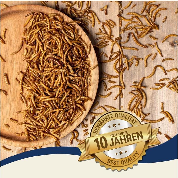 Produktbild Lyra Pet Mehlwürmer getrocknet (1 kg, 1 x)