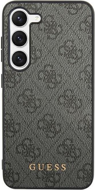 Actual product image Guess case for S24+ S926 GUHCS24MG4GFGR hardcase 4G Metal Gold Logo black (Samsung Galaxy S24+)