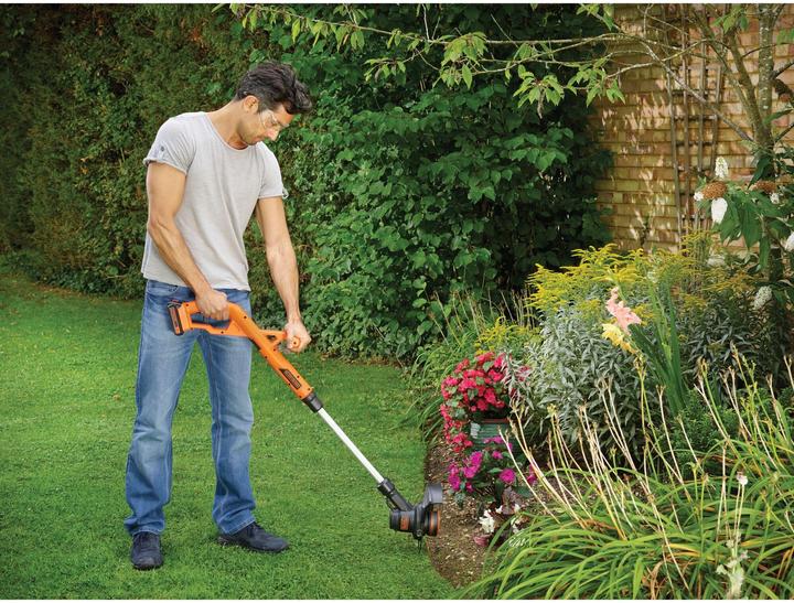 Actual product image Black & Decker AkkuRasentrimmer ST182320 Kit (Trim line)