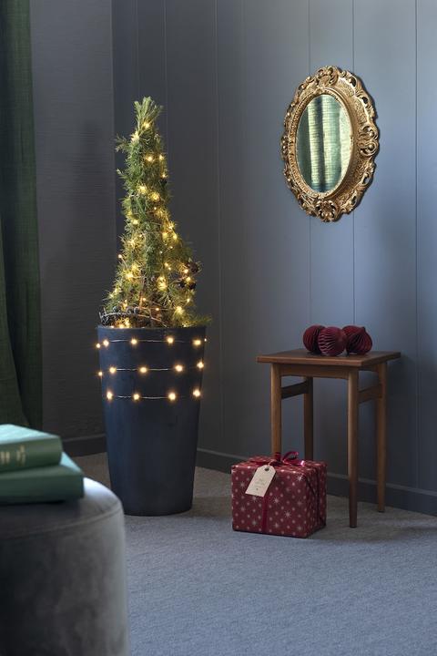 Actual product image Konstsmide LED Drop Light Chain 100s with Multifunction Timer (9.90 m)