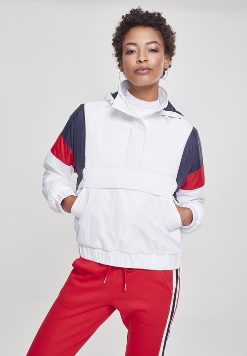 Actual product image Urban Classics Ladies 3-Tone Padded Pull Over Jacket (M)