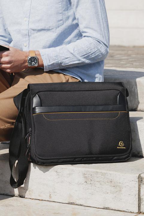 Actual product image Exacompta Sac messenger ordinateur Exactive (14) - Noir (14", Universal)