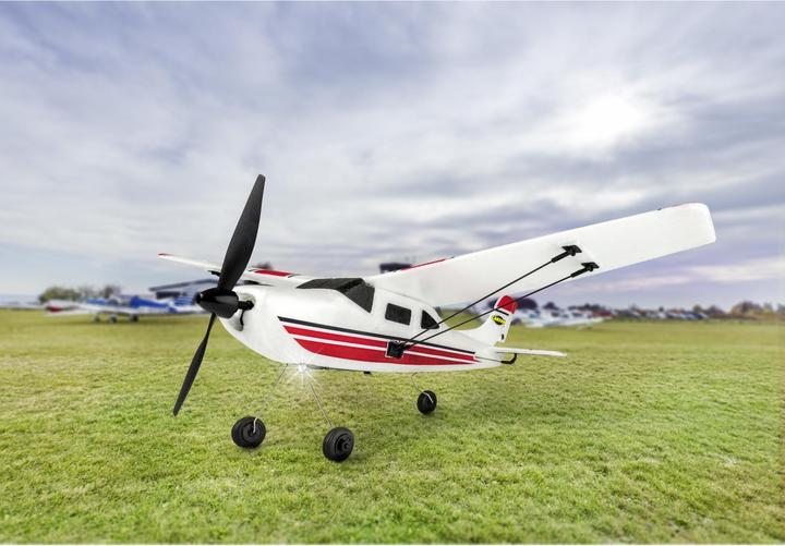 Image du produit Carson Avion de sport RC 2.4 G 100% RTR rouge (Planeur)