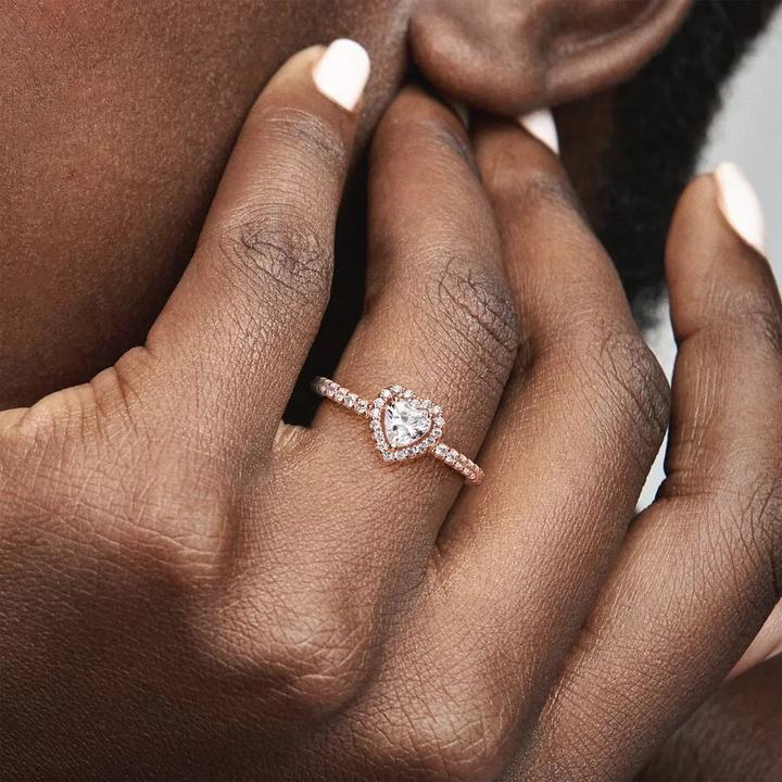 Produktbild Pandora Ring funkelndes Herz (54, 925 Silber)