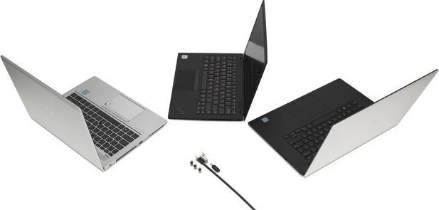 Image du produit Kensington Antivol pour ordinateur portable Universel 3en-1 Masterkeyed