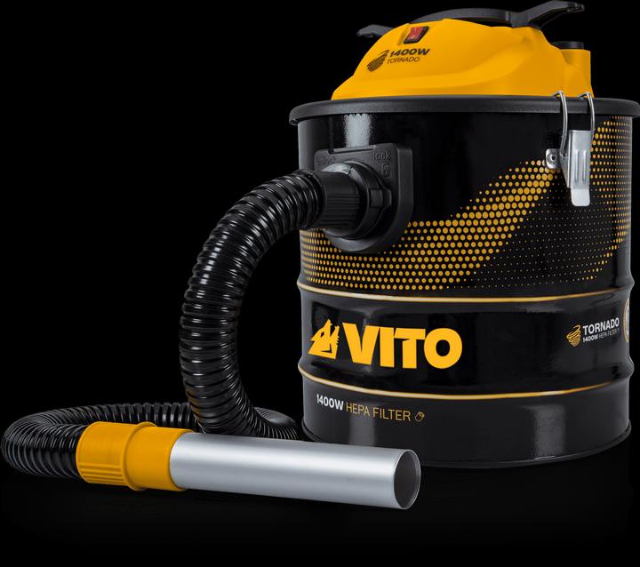 Produktbild VITO ASCHESAUGER / GEBLASE 18LT - 1400W (Aschesauger)