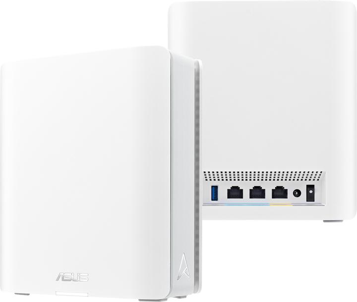 Actual product image ASUS Router WiFi 7 AiMesh ZenWiFi BT10 3 pcs White