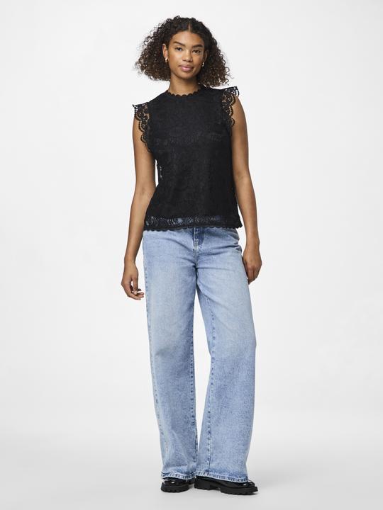 Actual product image Pieces Pcolline Sl Lace Top Noos (XXL)