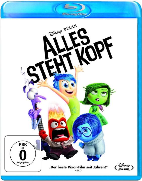 Tout est à l'envers (Blu-ray, 2015, Allemand, Anglais)