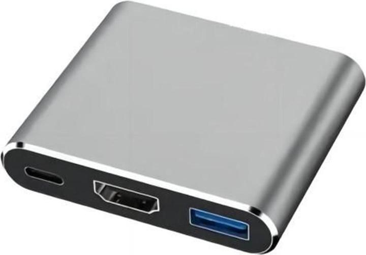 MicroConnect Hub USB-C vers USB 3.0, HDMI (USB-C, 2 Ports)