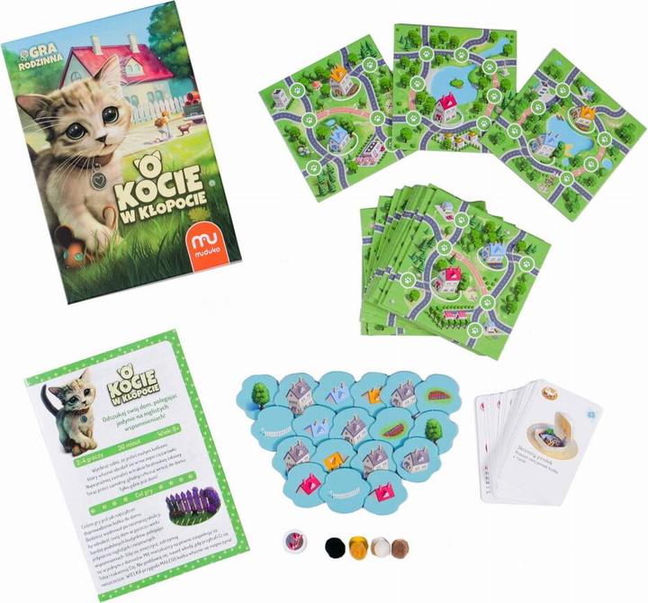 Produktbild Muduko Über eine Katze in Schwierigkeiten Familienspiel