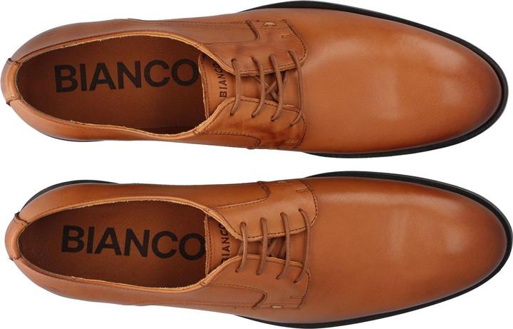 Actual product image Bianco BIABYRON leather derby shoes (42)