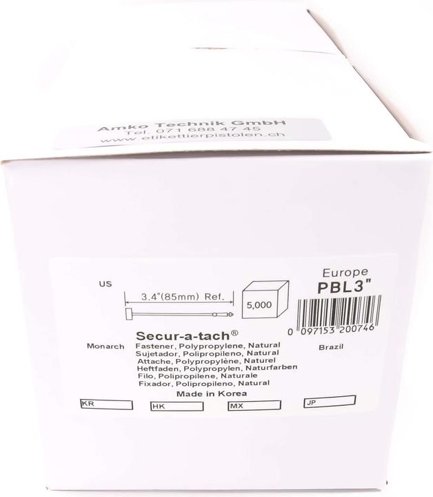 Avery Filetti di sicurezza Dennison da 3,4″ pollici 85 mm (5000 pezzi) (85 mm, 5000 pz.)