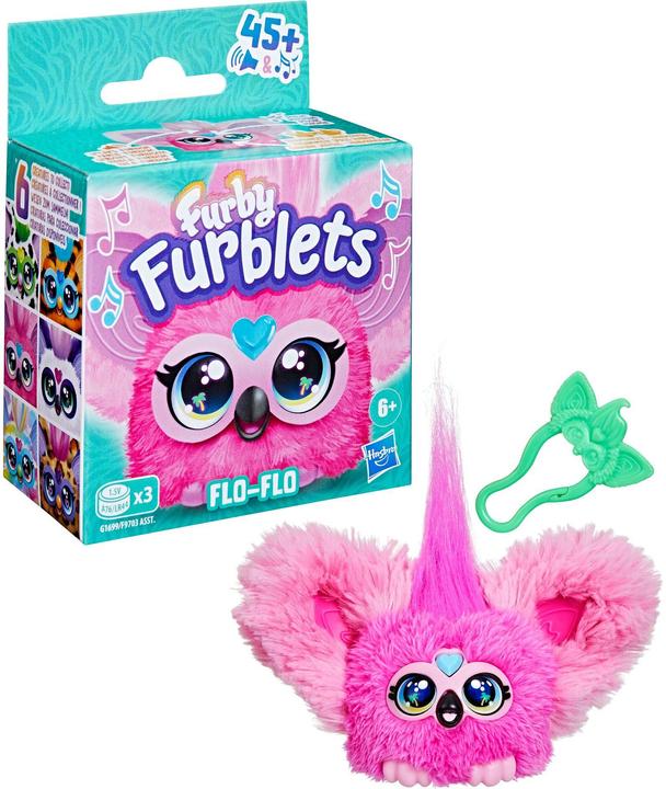 Immagine prodotto Furby Furblets Flo-Flo Flamingo-Minispielzeug aus Plüsch (12.73 cm)