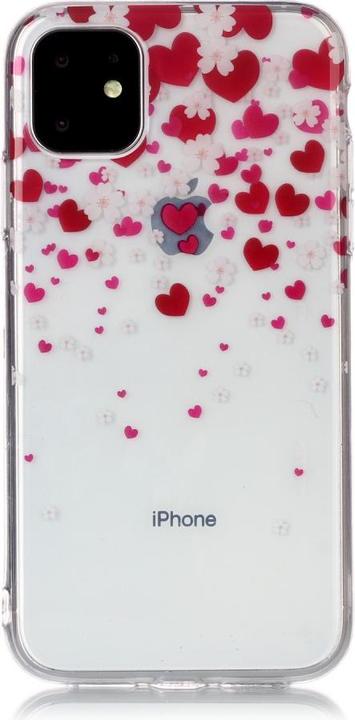 Immagine prodotto Ueli Express Cover in gomma super sottile per iPhone 11 Cuori (Apple iPhone 11)