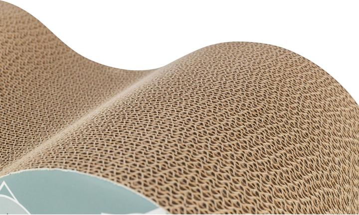 Actual product image Trixie Scratch wave Mimi (9 cm, Brown, Turquoise)