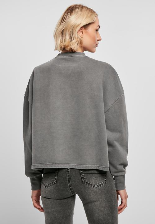 Actual product image Urban Classics Ladies Heavy Terry Garment Dye Crewneck - 19387 (5XL)