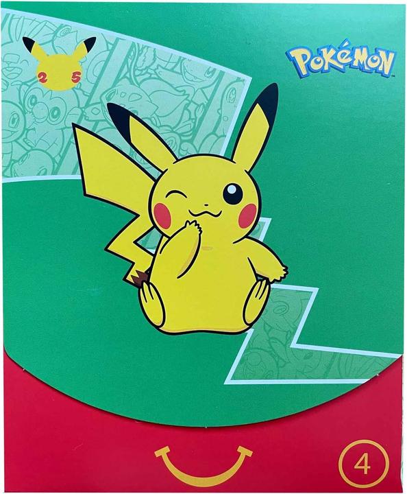 Produktbild Pokémon 25th Anniversary McDonalds Promo Booster 2021 (Englisch, Booster Pack)